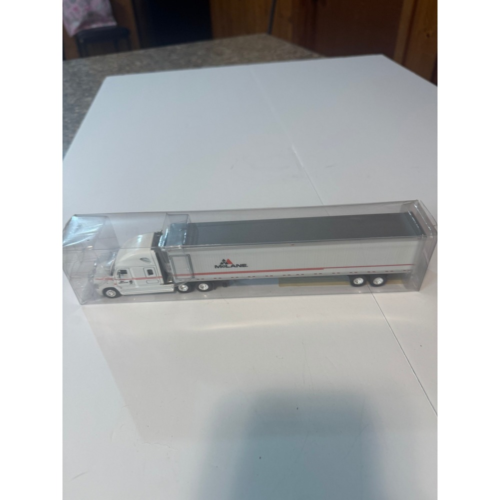 Tonkin Replicas Freightliner Cascadia Sleeper Cab McLane 53 Van Trailer Diecast